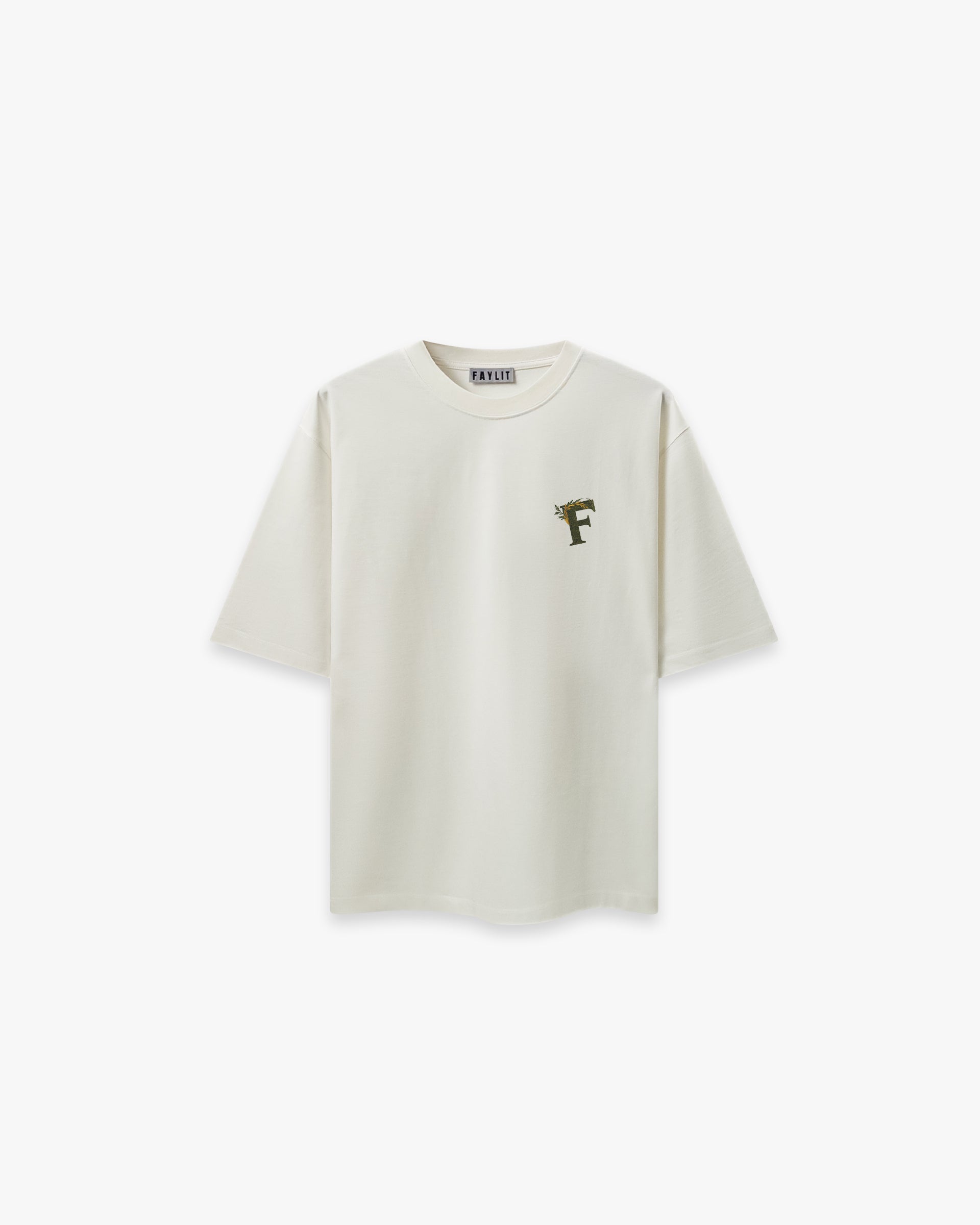 Ancient Ambition Vintage Off White Oversize Tişört - Faylit Faylit mitoloji serisinin zirvesi: Ancient Ambition. Kumaşa işleyen 'yok hissiyatı' baskısı ve görkemli sırt grafiği. Kendi mirasını yarat. Flat White Premium Kumaş.