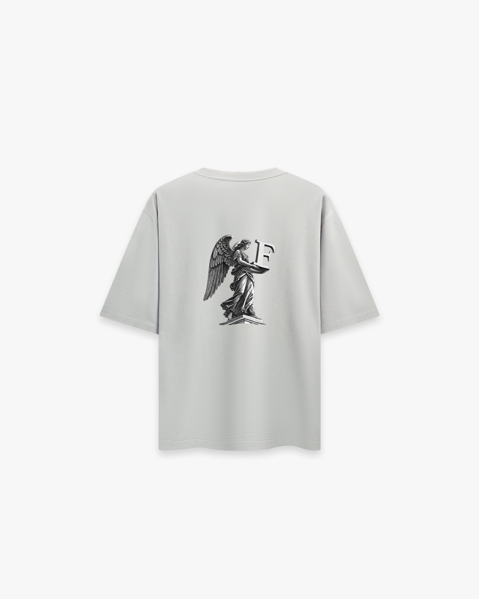 Angel Gri Oversize Tişört - Faylit Markamızın imzası Faylit Angel Gri Oversize Tişört. Ön ve arka yüzde yer alan özgün logo ve melek tasarımıyla tanışın. Meleklerin ruhunu üzerinizde taşıyın.