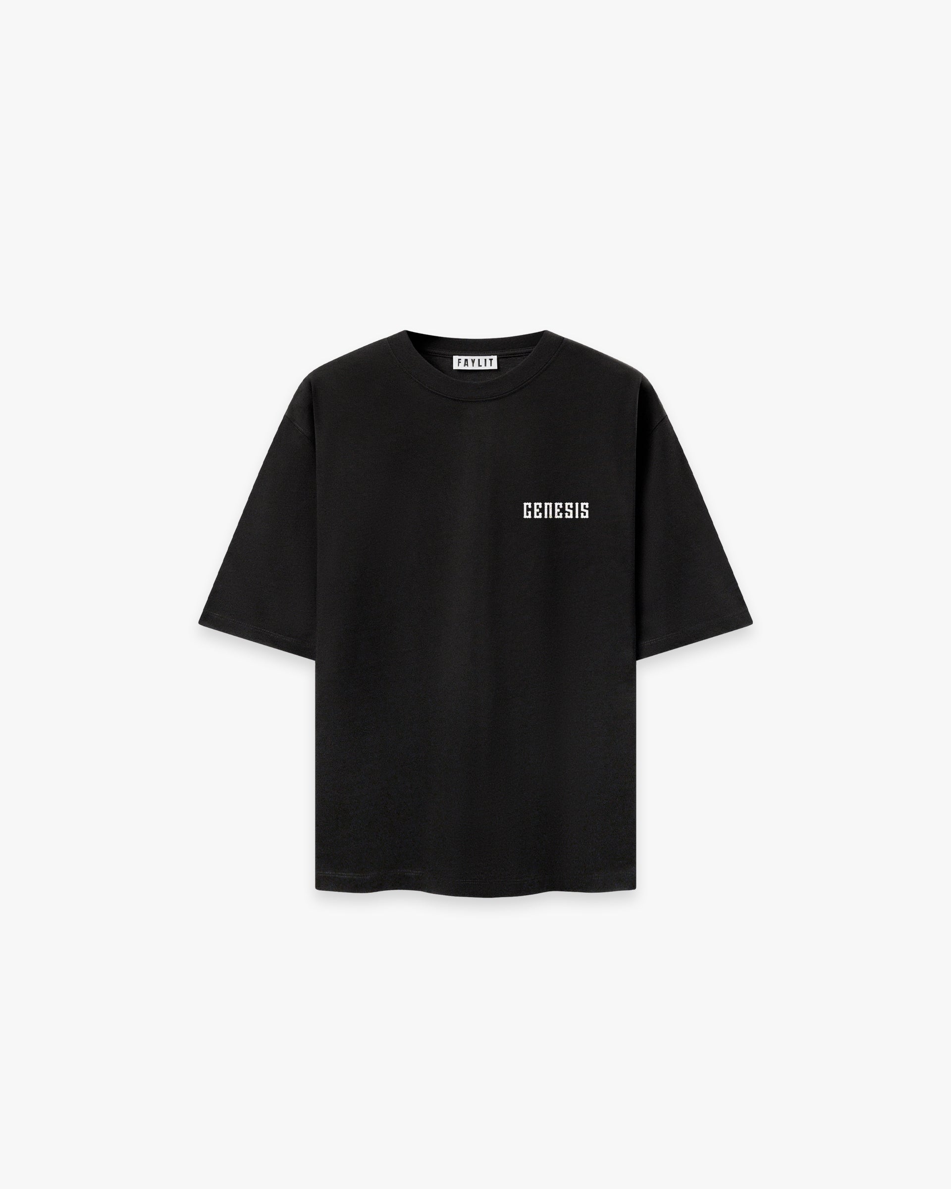 Genesis Vintage Siyah Oversize Tişört - Faylit Her şeyin başlangıcı: Genesis Vintage Siyah Oversize Tişört. Efsanevi "Chronicles" koleksiyonunun ilk parçasıyla tanışın. Hikayeye en başından dahil olun.
