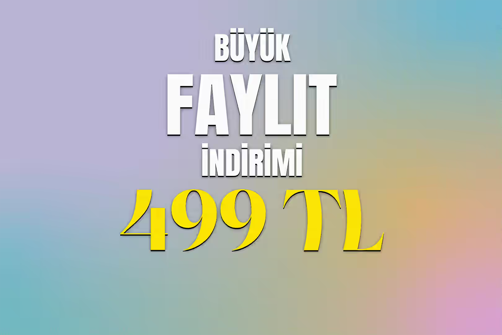 Faylit yaz indirimi, uygun oversize tişört 499 TL