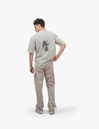 Angel Gri Oversize Tişört