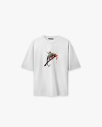 Chameleon Beyaz Oversize Tişört