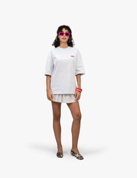 FDNA_03 Beyaz Basic Oversize Tişört