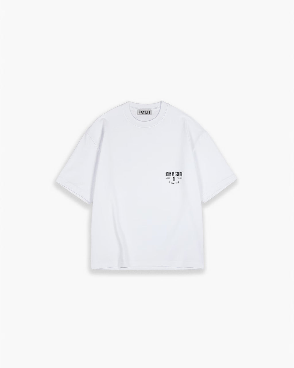 Güneyin Dükü Beyaz Oversize Tişört