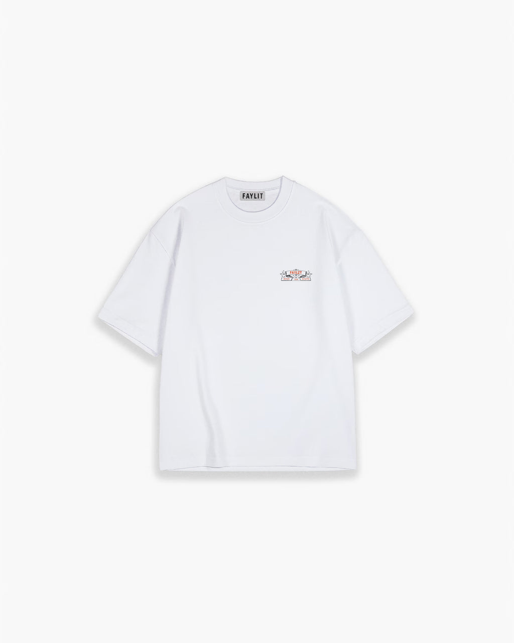 Born Inn South Beyaz Oversize Tişört