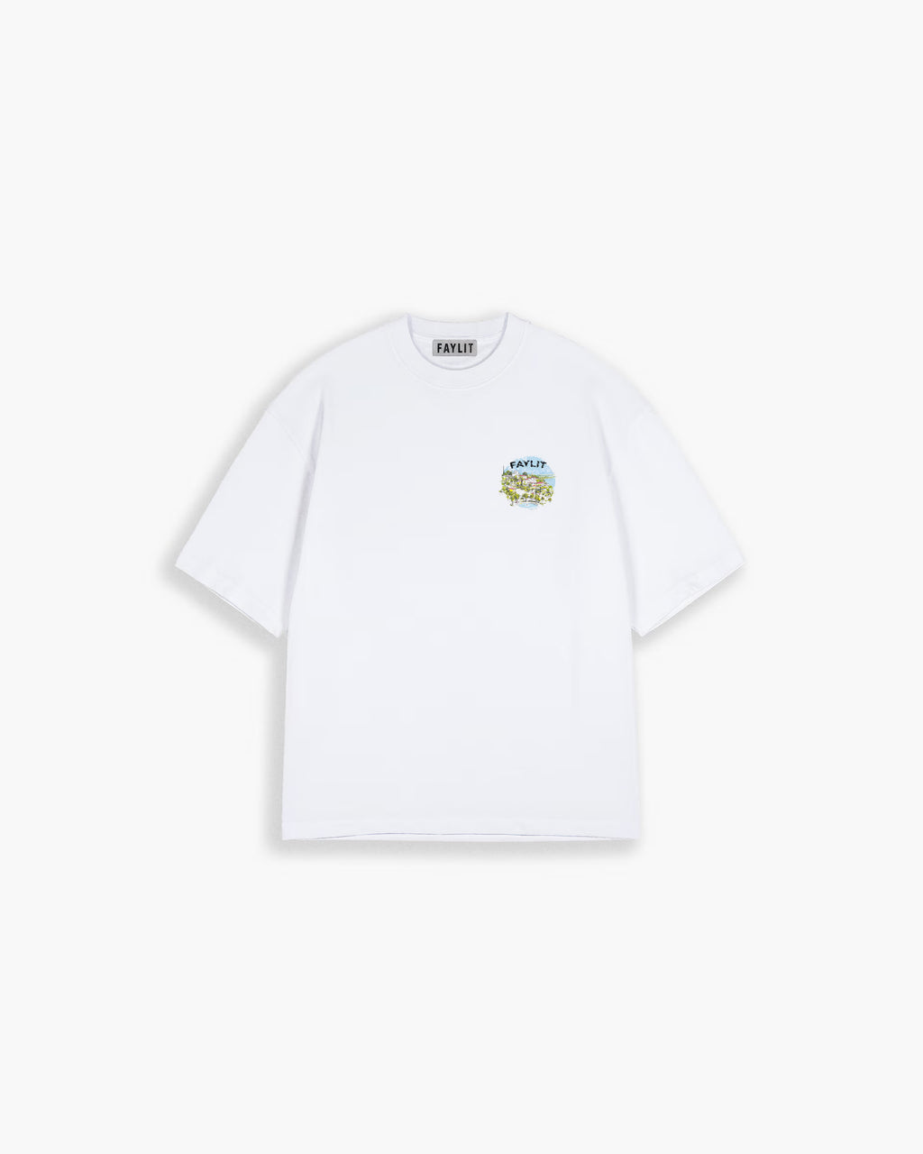 Güney Malikanesi Beyaz Oversize Tişört